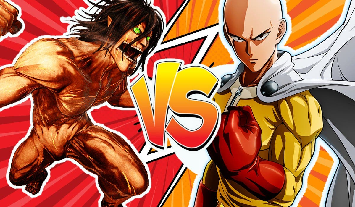 Torneo Definitivo de Anime - Ronda 1: ¿Quién ganaría una pelea entre Eren y  Saitama?