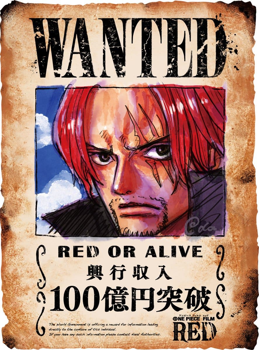 One Piece Film Red Llega A Los 10 Mil Millones De Yenes Recaudados Nadie Le Tose En 2022 1234