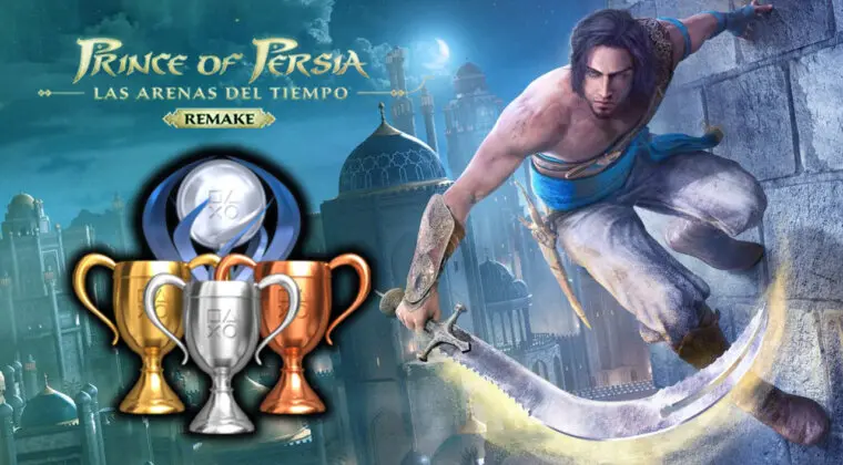 Imagen de Aparecen en línea los trofeos de Prince of Persia: Las Arenas del Tiempo Remake para PS4