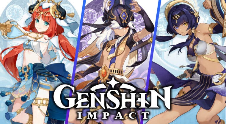 Imagen de Genshin Impact anuncia oficialmente los personajes Nilou, Candace y Cyno; ¿cuál te gusta más?