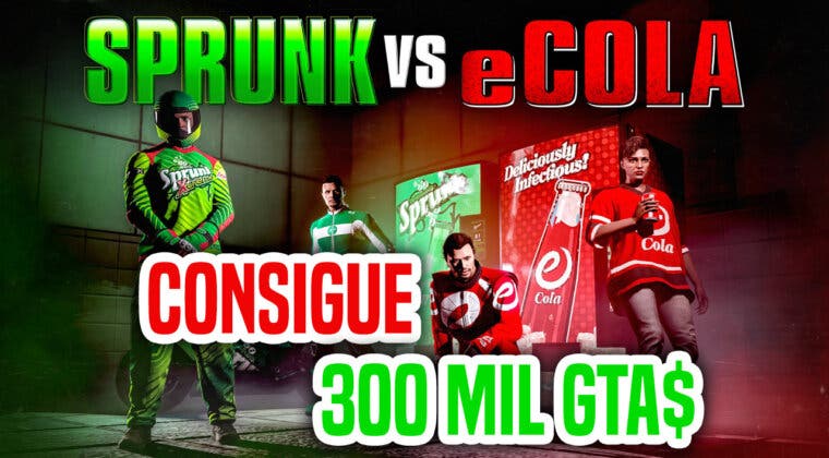 Imagen de GTA Online: Cómo hacer el evento Sprunk vs eCola para conseguir 300 mil GTA$