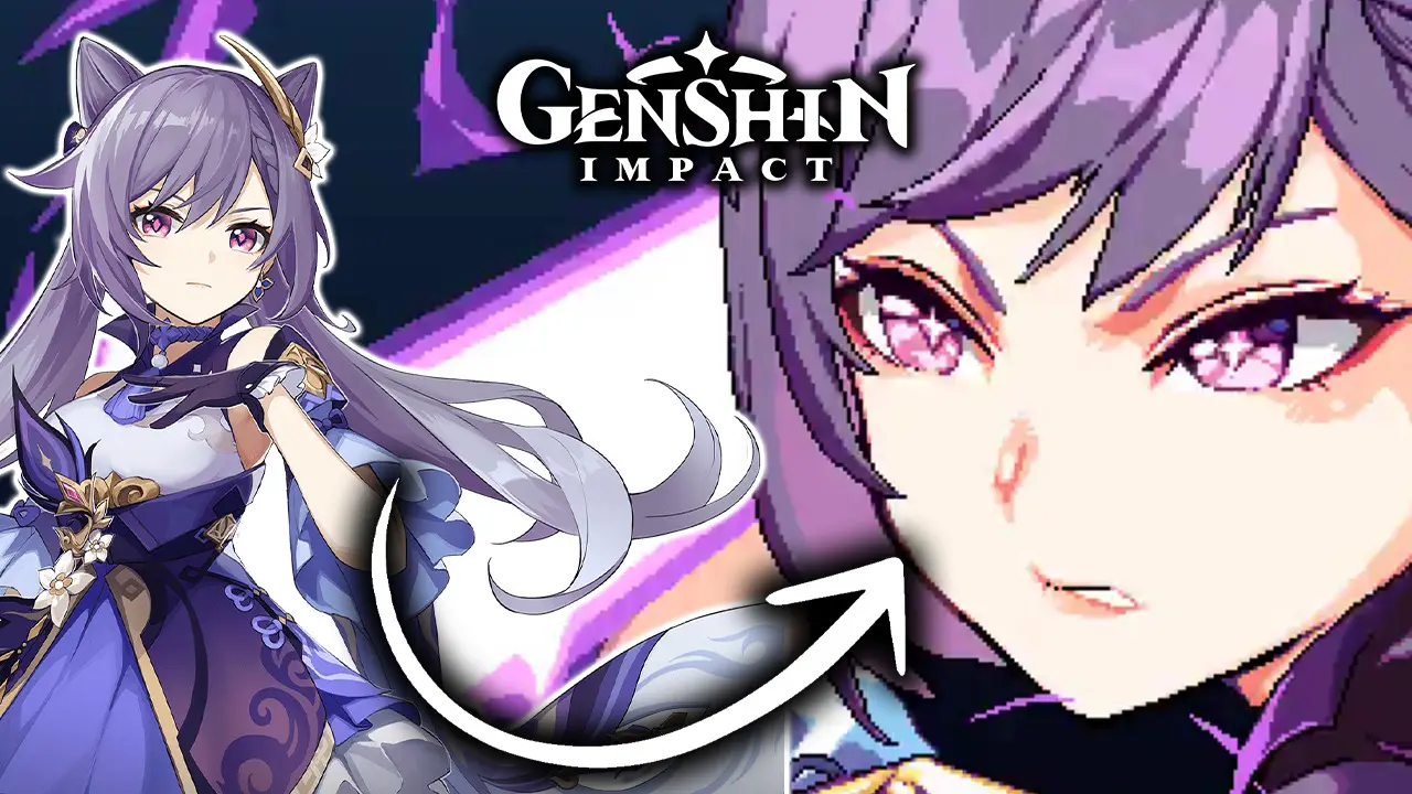 El gran fan art de Genshin Impact