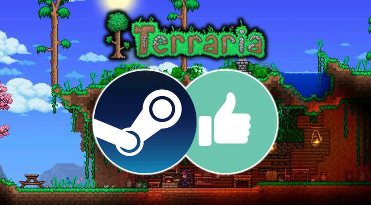 Imagen de Terraria es el primer juego de Steam que alcanza el millón de reseñas, siendo la mayoría positivas