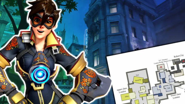 Director de Overwatch 2 muestra diseño original de un mapa
