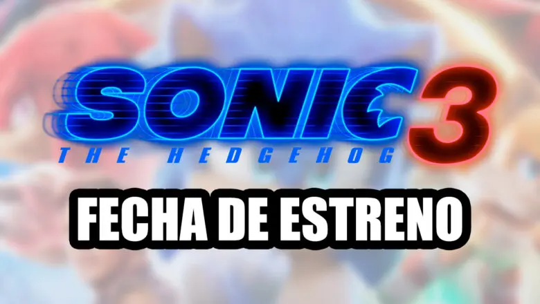 sonic 3 la pelicula fecha