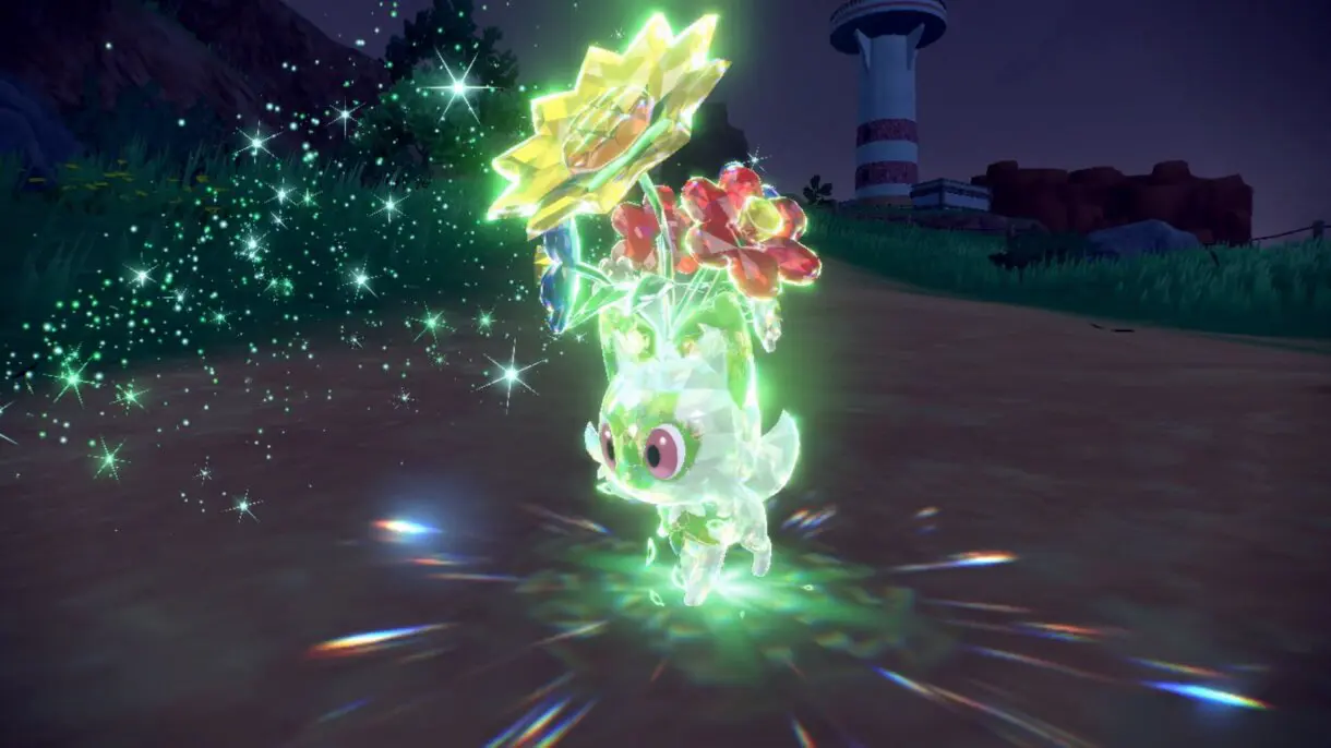 Sprigatito Teracristalizacion Pokemon Escarlata y Purpura