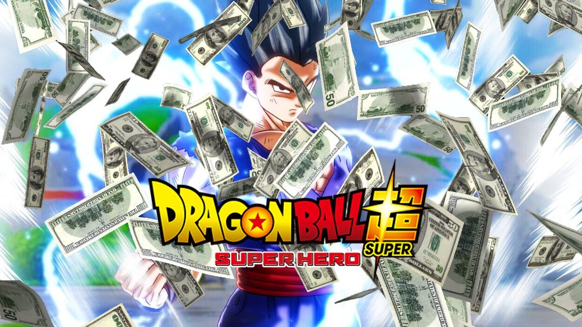 Dragon Ball Super: Super Hero dinero