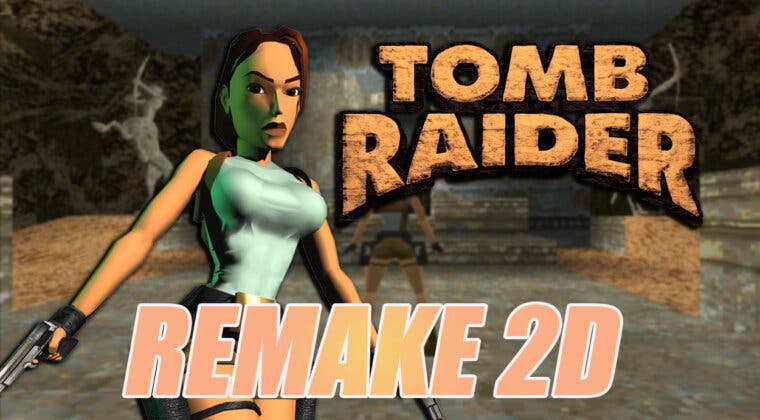 Imagen de Esta entrega original de Tomb Raider ha sido recreada en 2D y me encanta su resultado