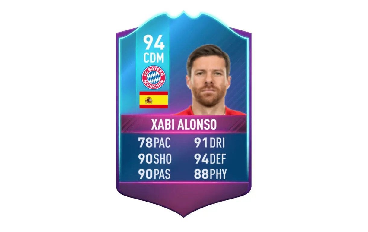 Carta Xabi Alonso Fin de Una Era FIFA 17 Ultimate Team