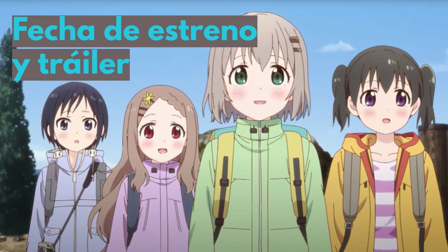 Yama no Susume Next Summit fecha de estreno y trailer