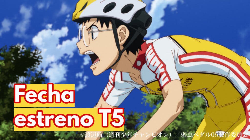 Yowamushi Pedal fecha estreno T5