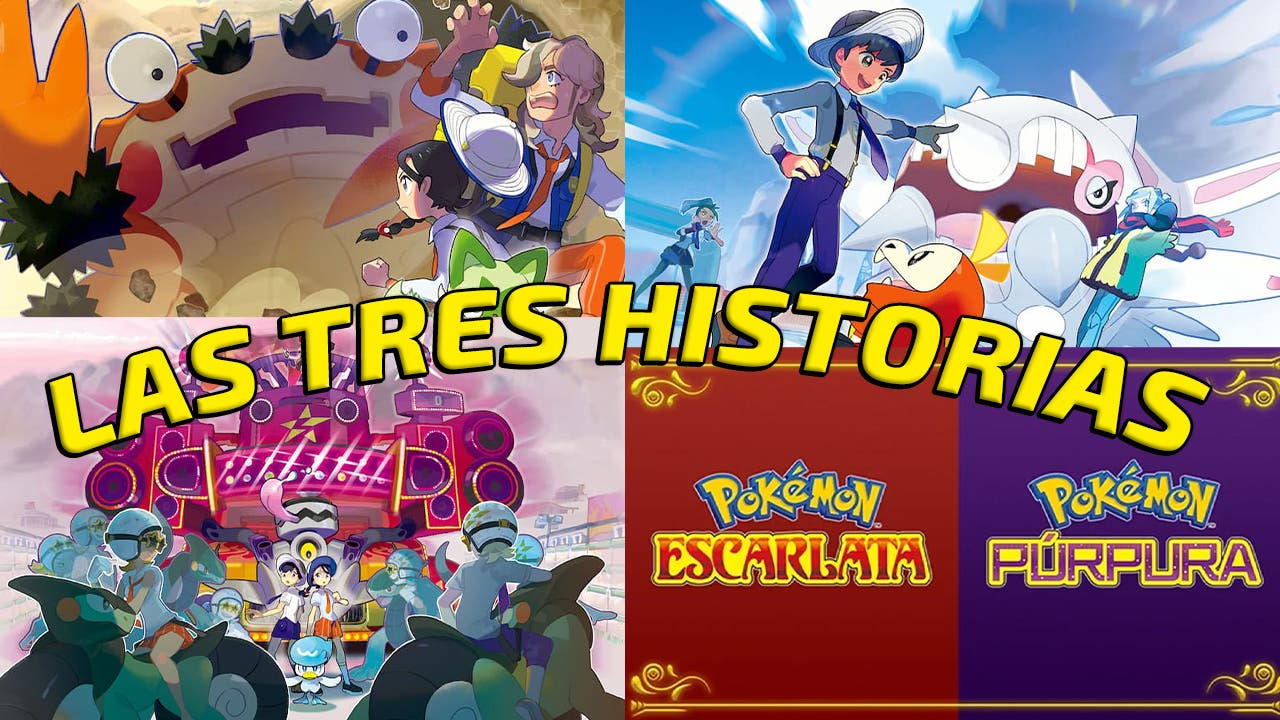Pokémon Escarlata y Púrpura al detalle: Los tres caminos de la historia,  Pokémon exclusivos y otros datos que no sabías