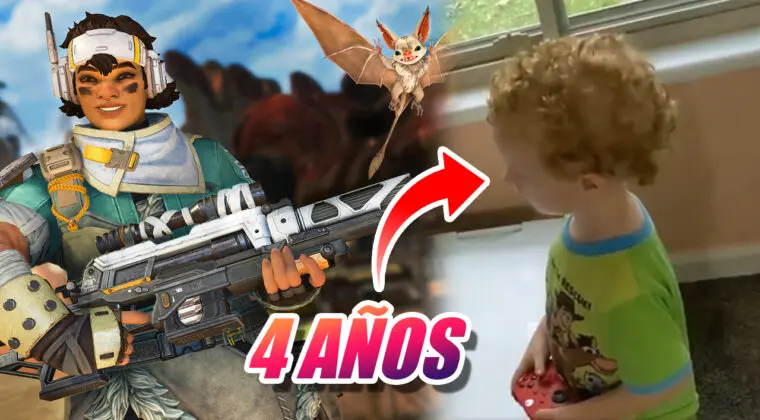 Imagen de Este niño de 4 años juega a Apex Legends y demuestra en vídeo cómo se clutchea una partida