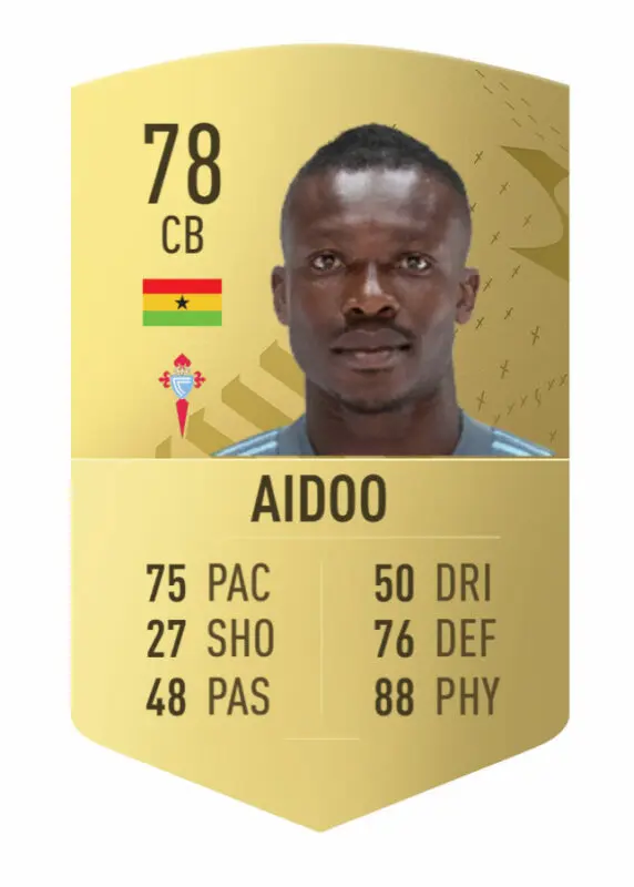 Carta oro no único AidooFIFA 23 Ultimate Team