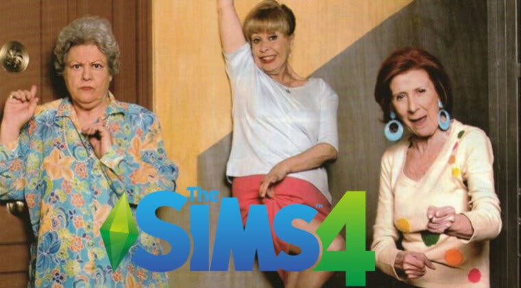 Imagen de Los Sims 4: Recrean de un modo espectacular el edificio de 'Aquí no hay quien viva' y a sus tres protagonistas más icónicas