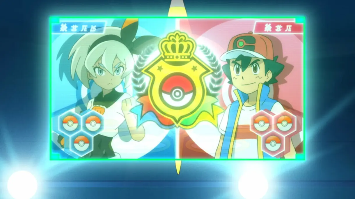 Ash vs Judith anime de Pokemon