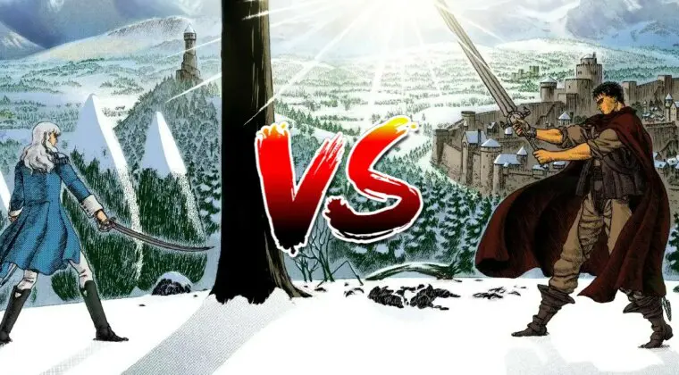 Imagen de Berserk: Guts y Griffith vuelven a enfrentarse en esta ilustración fan tan lograda