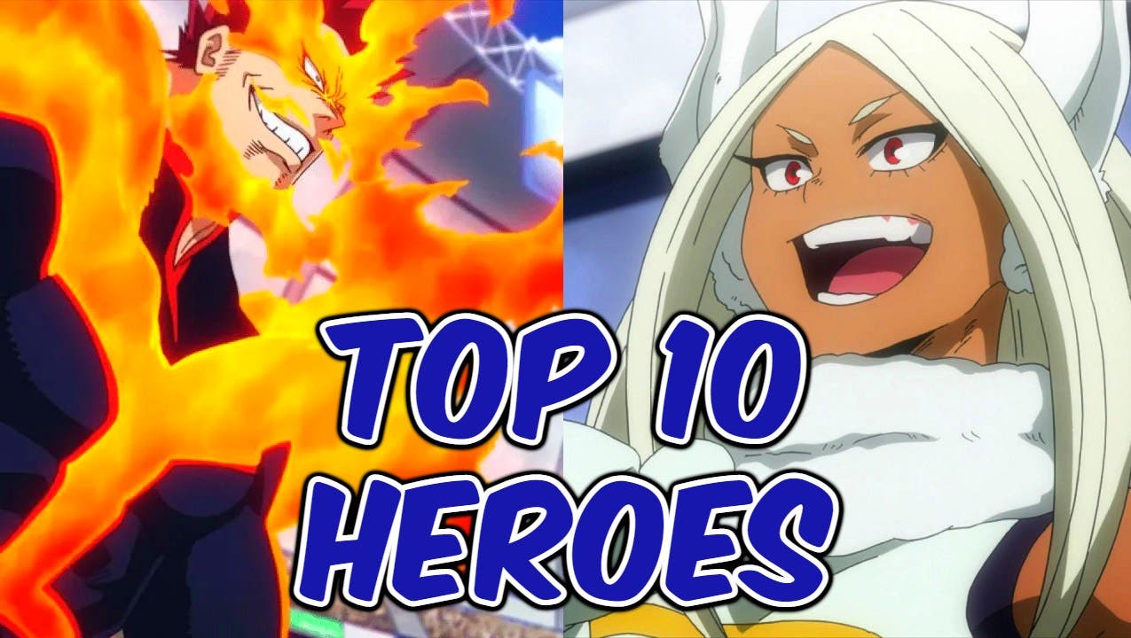 Boku no Hero: Top 10 heróis da turma 1A