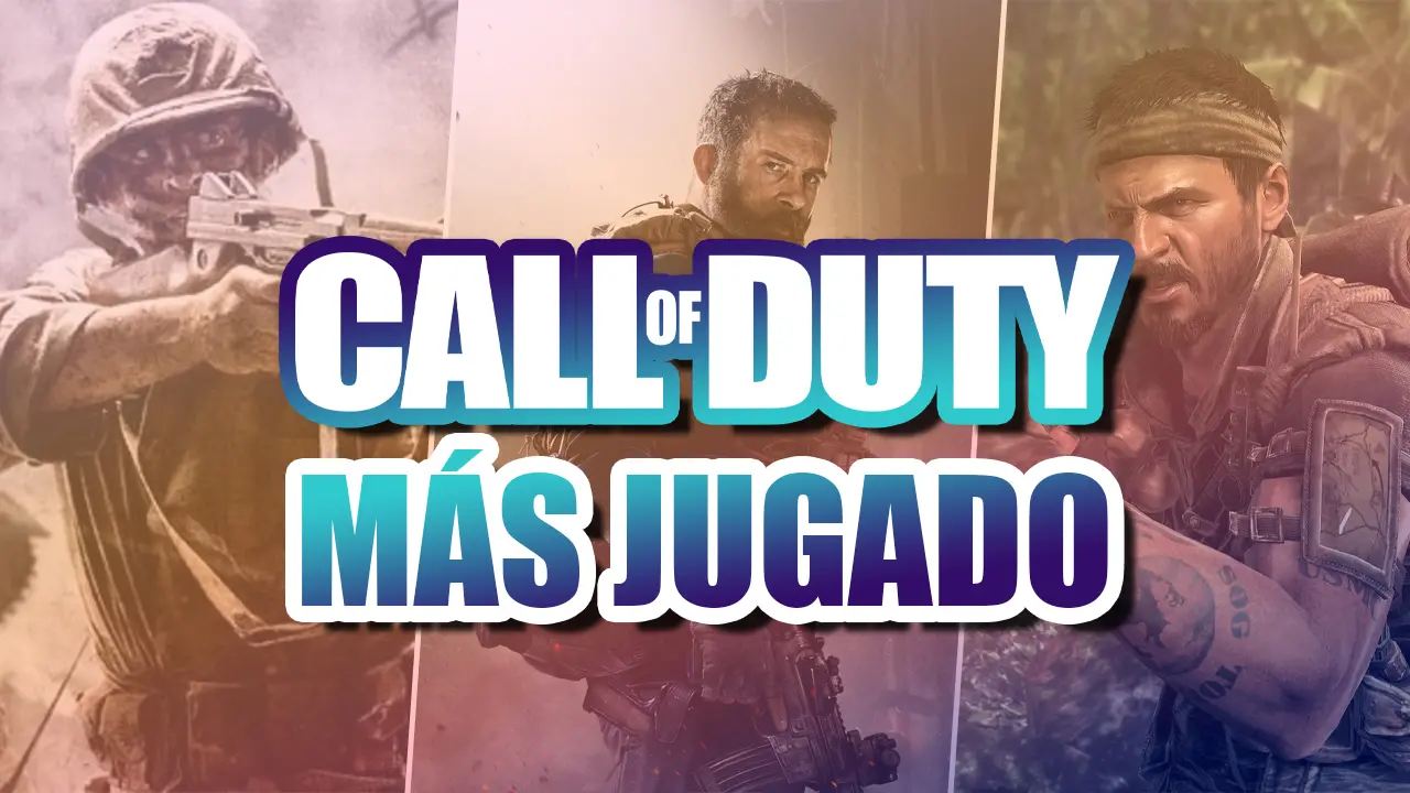 call of duty más jugado
