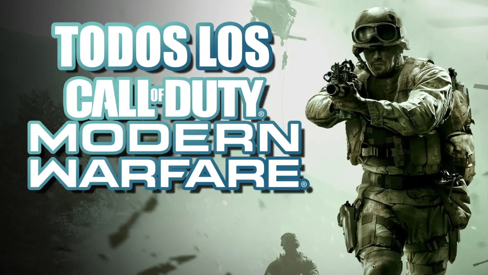 call of duty: modern warfare todos
