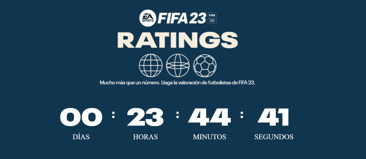 Cuenta atrás para la llegada de las medias de FIFA 23