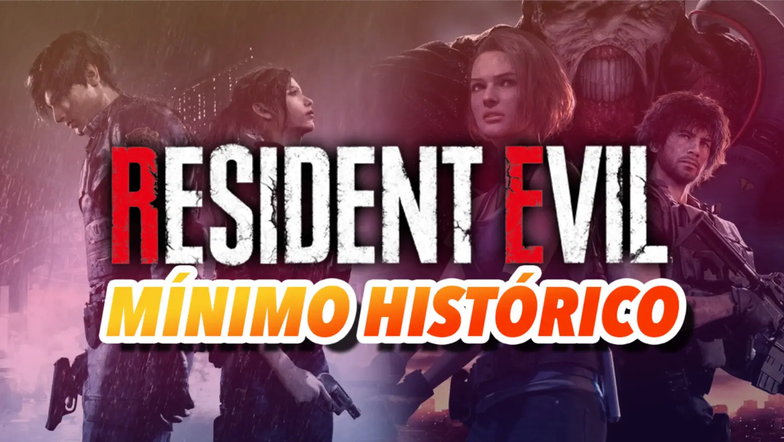 resdient evil minimo historico