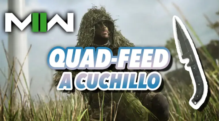 Imagen de Este jugador de Modern Warfare 2 consigue hacer la primera quad-feed solo con cuchillos arrojadizos