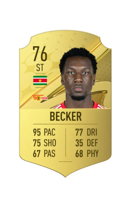 Carta oro Becker FIFA 23 Ultimate Team