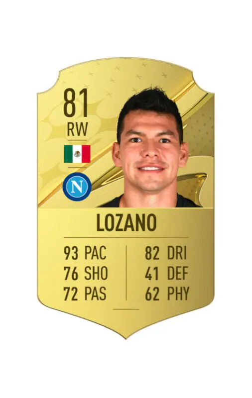 Carta oro Lozano FIFA 23 Ultimate Team