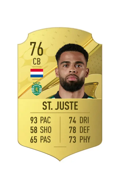 Carta oro St. Juste FIFA 23 Ultimate Team