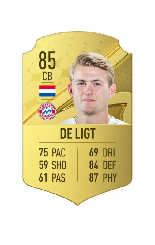 Carta oro De Ligt FIFA 23 Ultimate Team