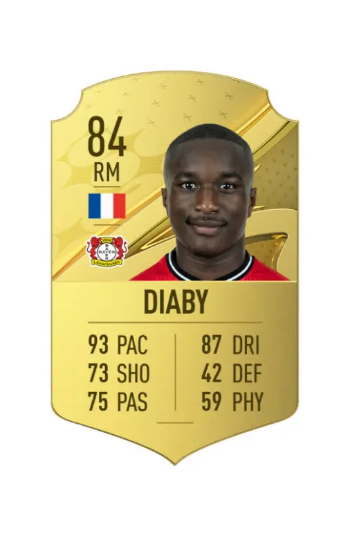 Carta oro Diaby FIFA 23 Ultimate Team