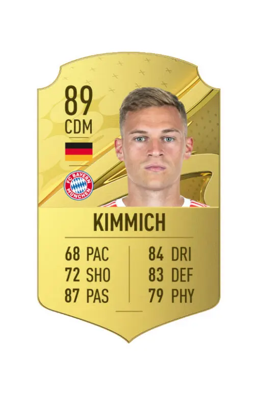 Carta oro Kimmich FIFA 23 Ultimate Team