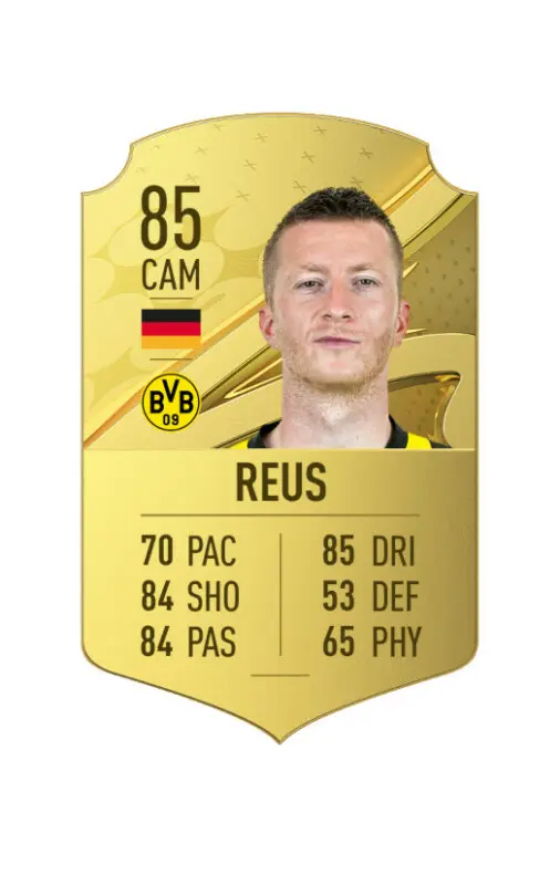 Carta oro Marco Reus FIFA 23 Ultimate Team