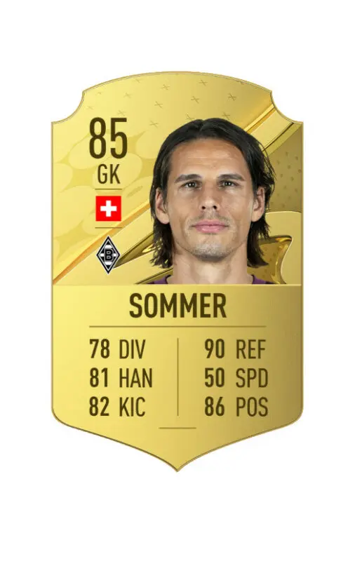 Carta oro Sommer FIFA 23 Ultimate Team