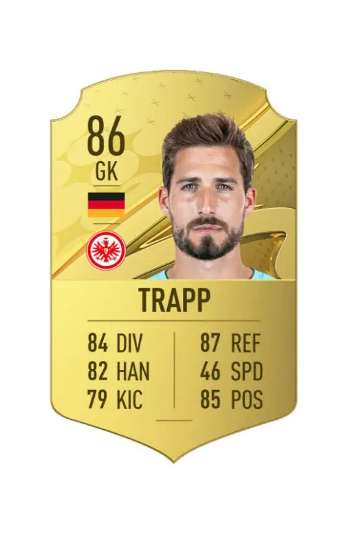 Carta oro Trapp FIFA 23 Ultimate Team