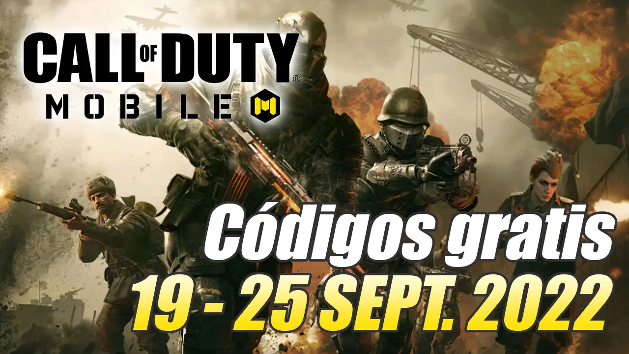 codigos gratis septiembre 2022