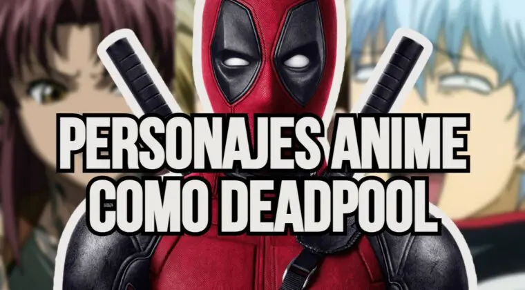 Imagen de Tres animes con personajes que te recordarán a Deadpool