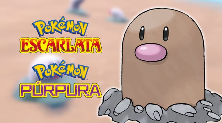 Imagen de Pokémon Escarlata y Púrpura revela a un nuevo Pokémon extremadamente parecido a Diglett