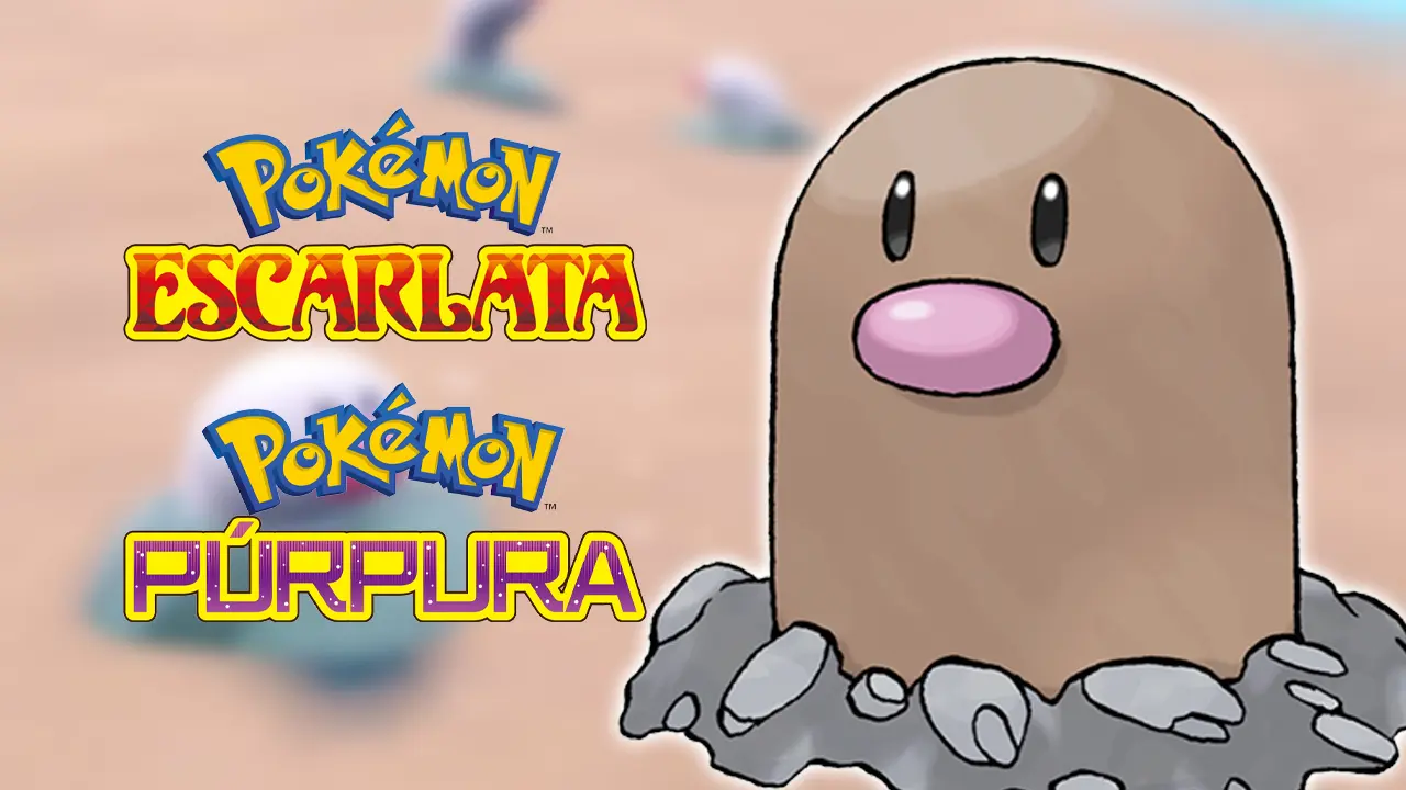 diglett pokémon escarlata púrpura