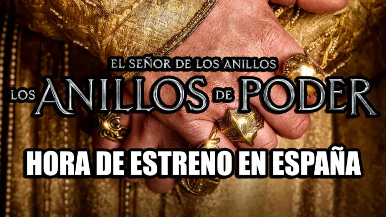 el señor de los anillos: los anillos de poder hora de estreno