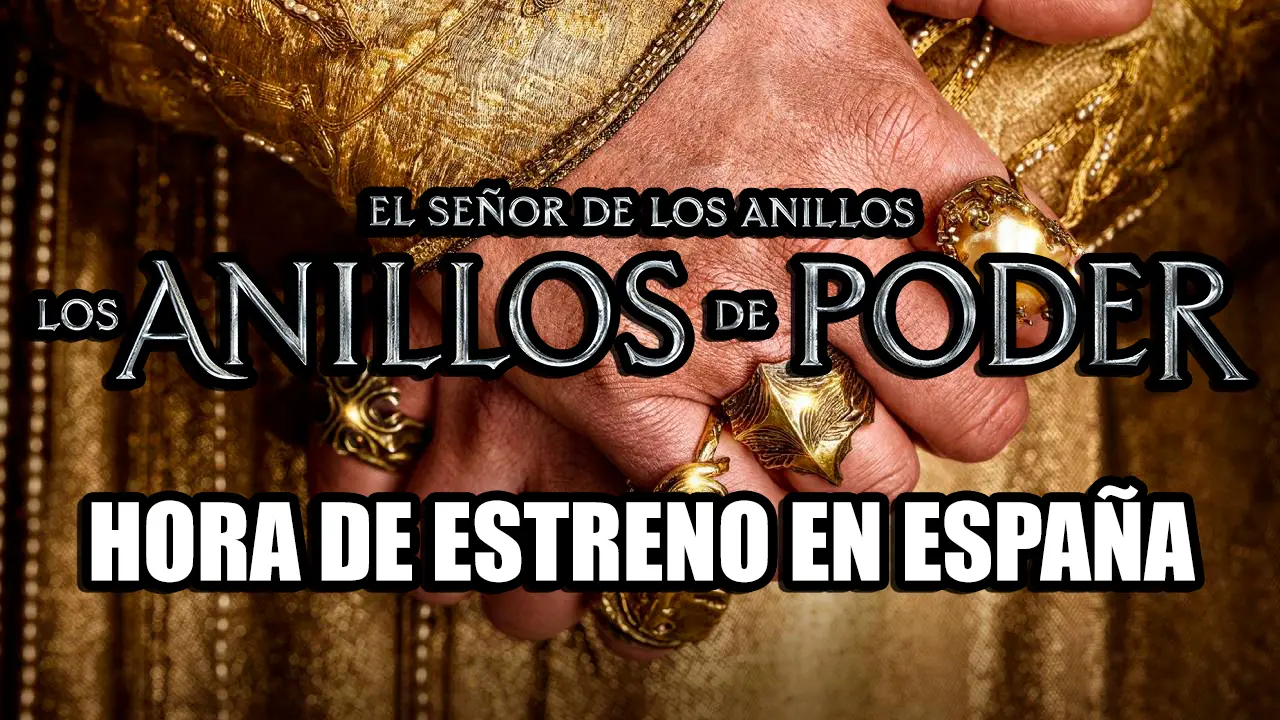 el señor de los anillos: los anillos de poder hora de estreno