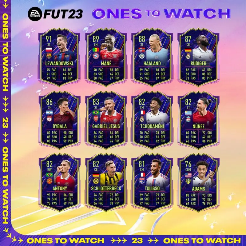 Equipo Ones to Watch FIFA 23 Ultimate Team