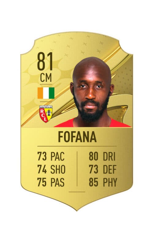 Carta oro Fofana FIFA 23 Ultimate Team