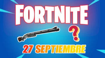 Imagen de La nueva actualización de Fortnite (27 septiembre) trae de vuelta un arma que nadie echaba de menos