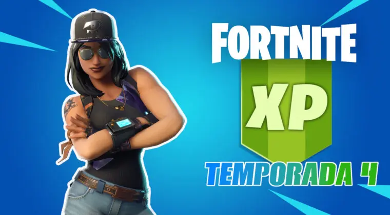 Imagen de Cómo subir rápido de nivel en la Temporada 4 de Fortnite: todos los trucos que tienes que saber