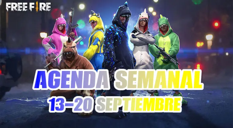 Imagen de Agenda semanal de Free Fire (13-20 septiembre) y todas las novedades que llegan al juego