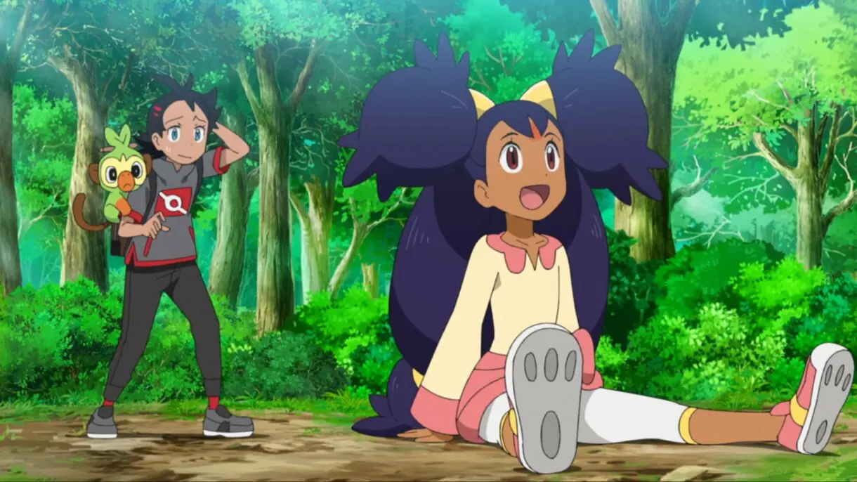 Goh e Iris anime de Pokemon