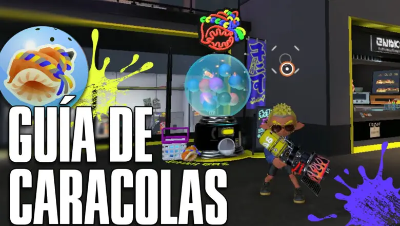 Guía de caracolas Splatoon 3