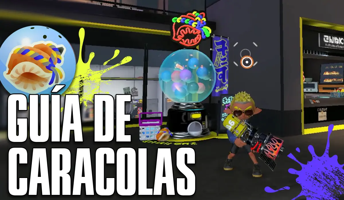 Guía de caracolas Splatoon 3